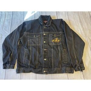 Vintage Johnny Blaze 90’s Denim Jacket Size XXL Read